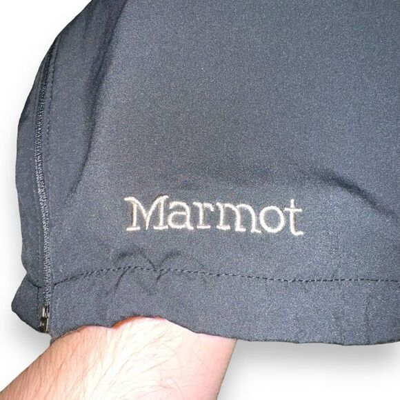 Marmot Black Full Zip Fleece Approach Vest Size XL - Picture 5 of 9